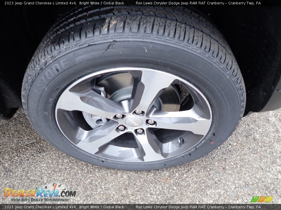 2023 Jeep Grand Cherokee L Limited 4x4 Bright White / Global Black Photo #9