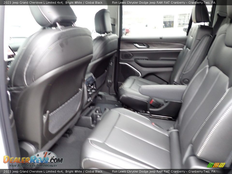 2023 Jeep Grand Cherokee L Limited 4x4 Bright White / Global Black Photo #12