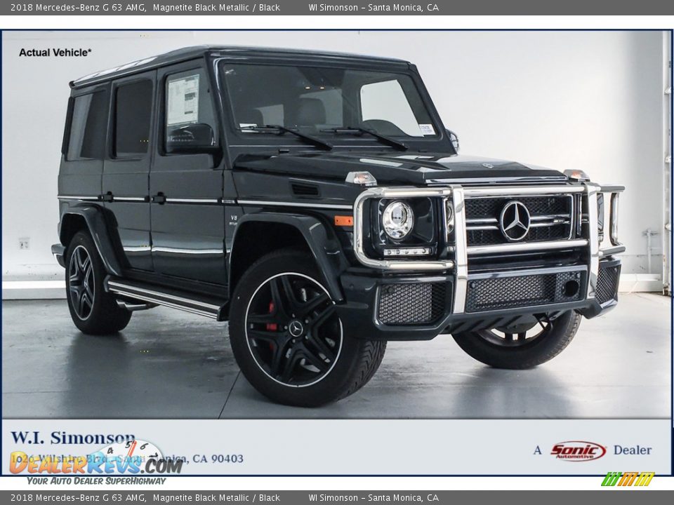 2018 Mercedes-Benz G 63 AMG Magnetite Black Metallic / Black Photo #1