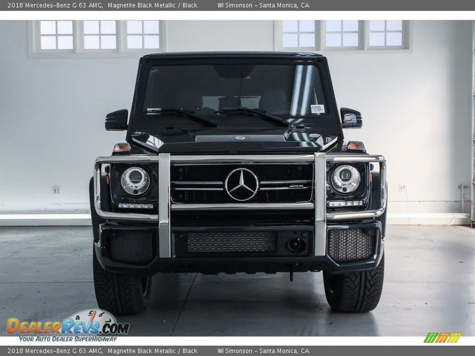 2018 Mercedes-Benz G 63 AMG Magnetite Black Metallic / Black Photo #2