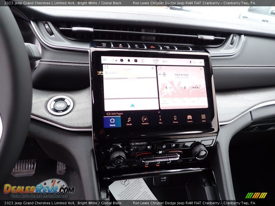 2023 Jeep Grand Cherokee L Limited 4x4 Bright White / Global Black Photo #16
