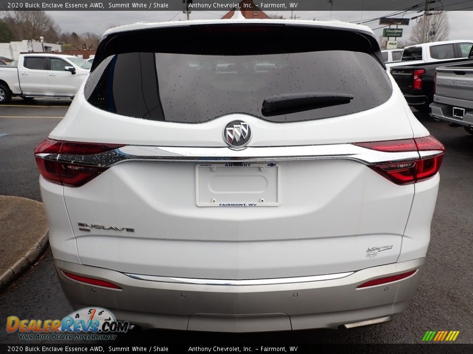 2020 Buick Enclave Essence AWD Summit White / Shale Photo #4