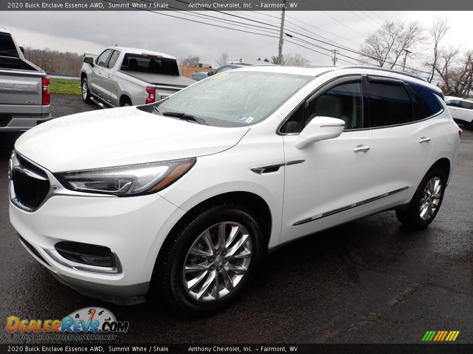 2020 Buick Enclave Essence AWD Summit White / Shale Photo #8