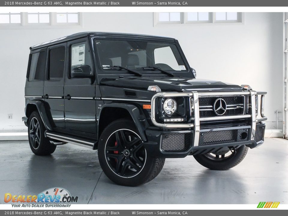 2018 Mercedes-Benz G 63 AMG Magnetite Black Metallic / Black Photo #12