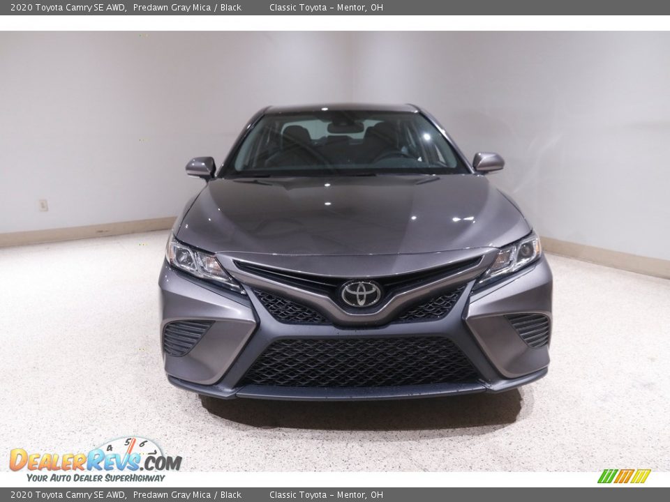 2020 Toyota Camry SE AWD Predawn Gray Mica / Black Photo #2