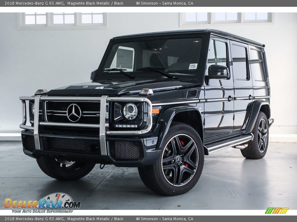 2018 Mercedes-Benz G 63 AMG Magnetite Black Metallic / Black Photo #13