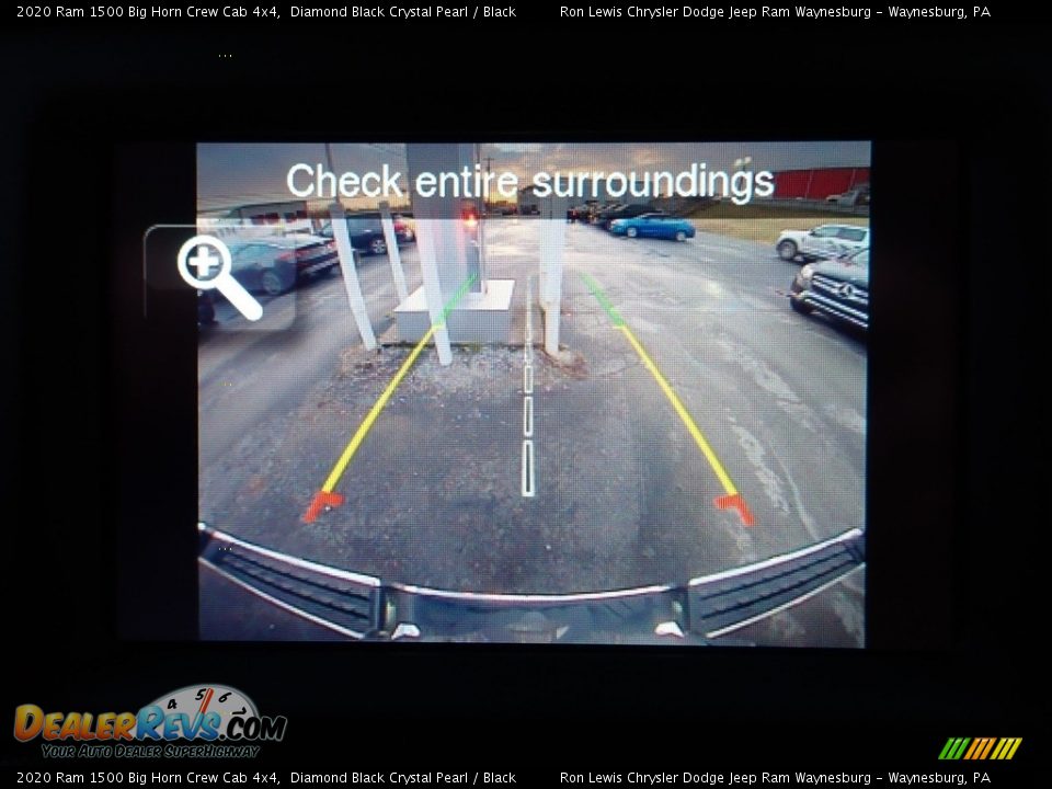 2020 Ram 1500 Big Horn Crew Cab 4x4 Diamond Black Crystal Pearl / Black Photo #18