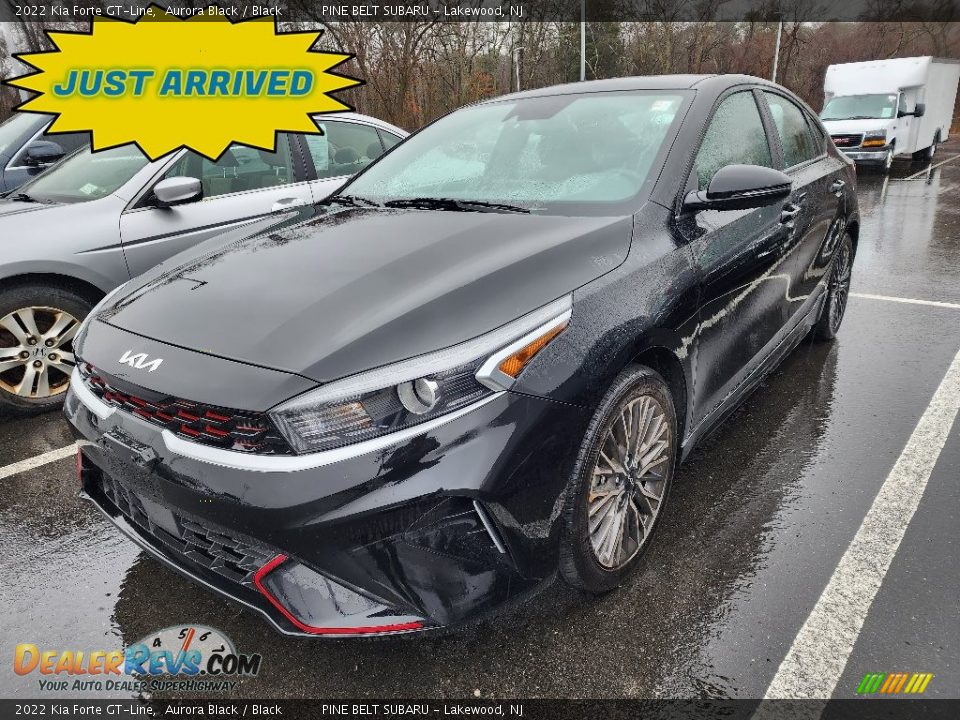 2022 Kia Forte GT-Line Aurora Black / Black Photo #1