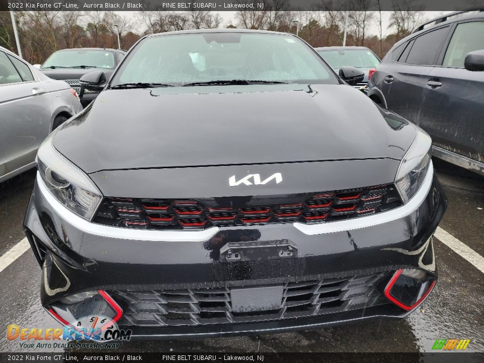 2022 Kia Forte GT-Line Aurora Black / Black Photo #2