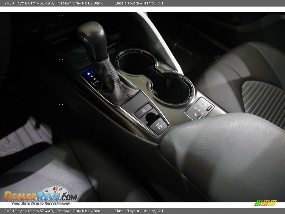 2020 Toyota Camry SE AWD Predawn Gray Mica / Black Photo #12