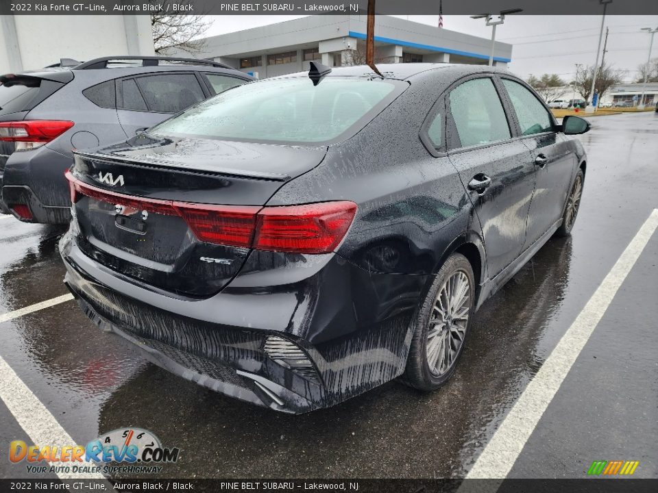 2022 Kia Forte GT-Line Aurora Black / Black Photo #4