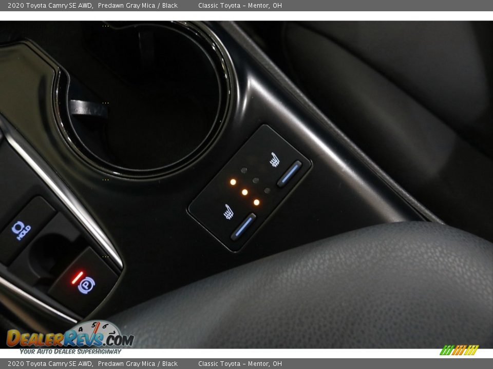 2020 Toyota Camry SE AWD Predawn Gray Mica / Black Photo #13