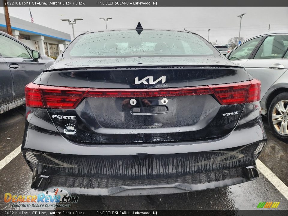 2022 Kia Forte GT-Line Aurora Black / Black Photo #6