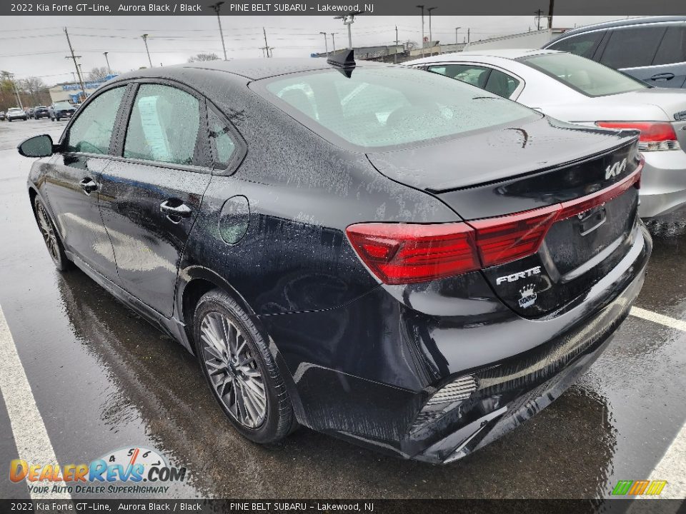 2022 Kia Forte GT-Line Aurora Black / Black Photo #7