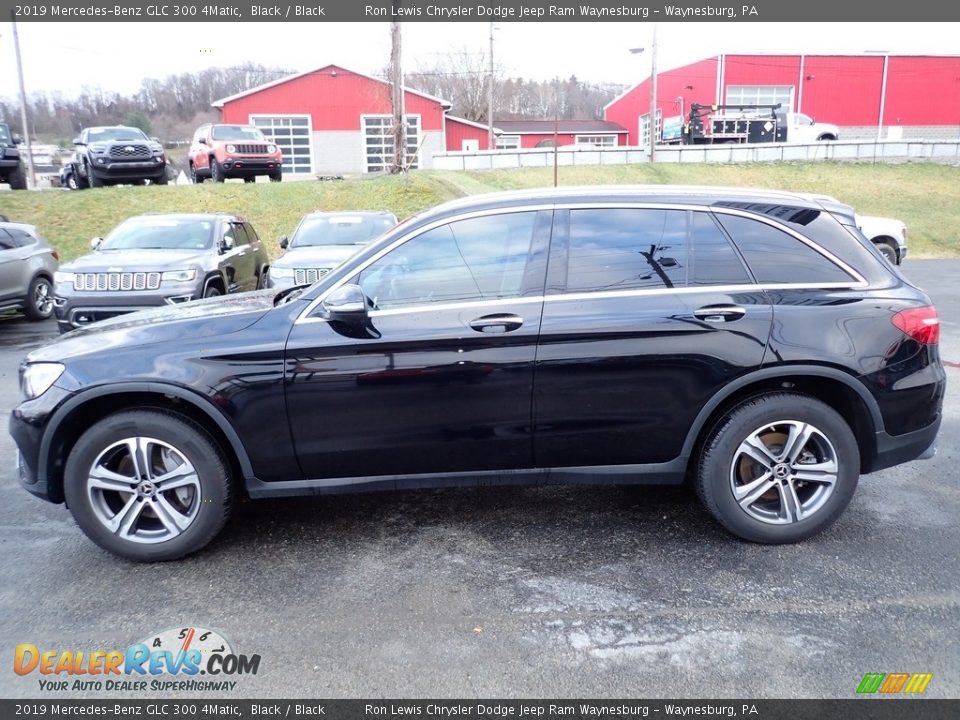 2019 Mercedes-Benz GLC 300 4Matic Black / Black Photo #2