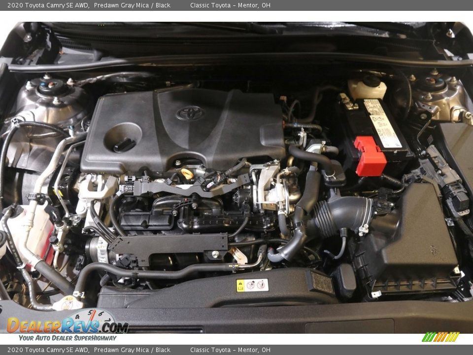 2020 Toyota Camry SE AWD Predawn Gray Mica / Black Photo #18