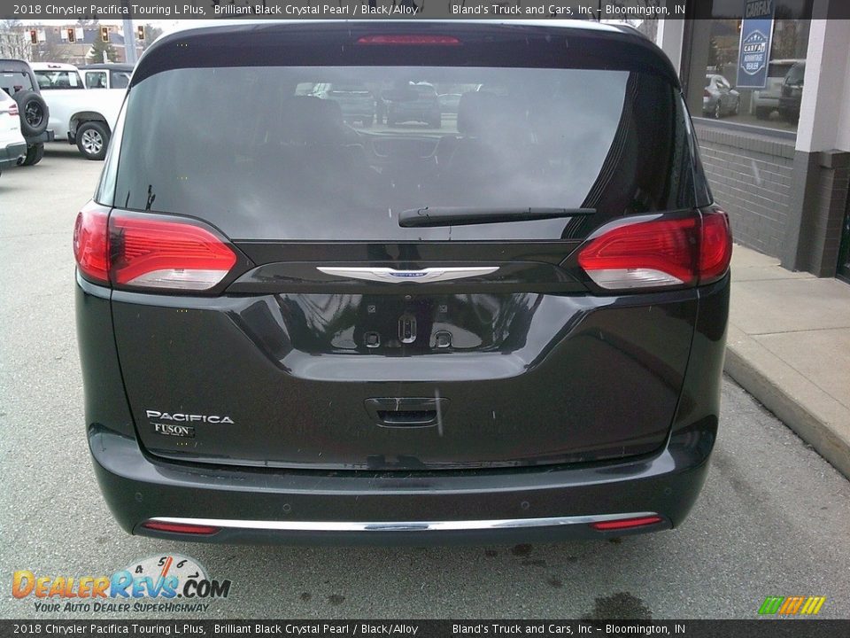 2018 Chrysler Pacifica Touring L Plus Brilliant Black Crystal Pearl / Black/Alloy Photo #22