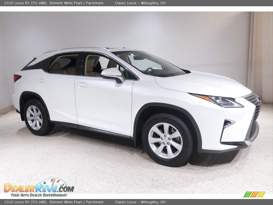 Front 3/4 View of 2016 Lexus RX 350 AWD Photo #1