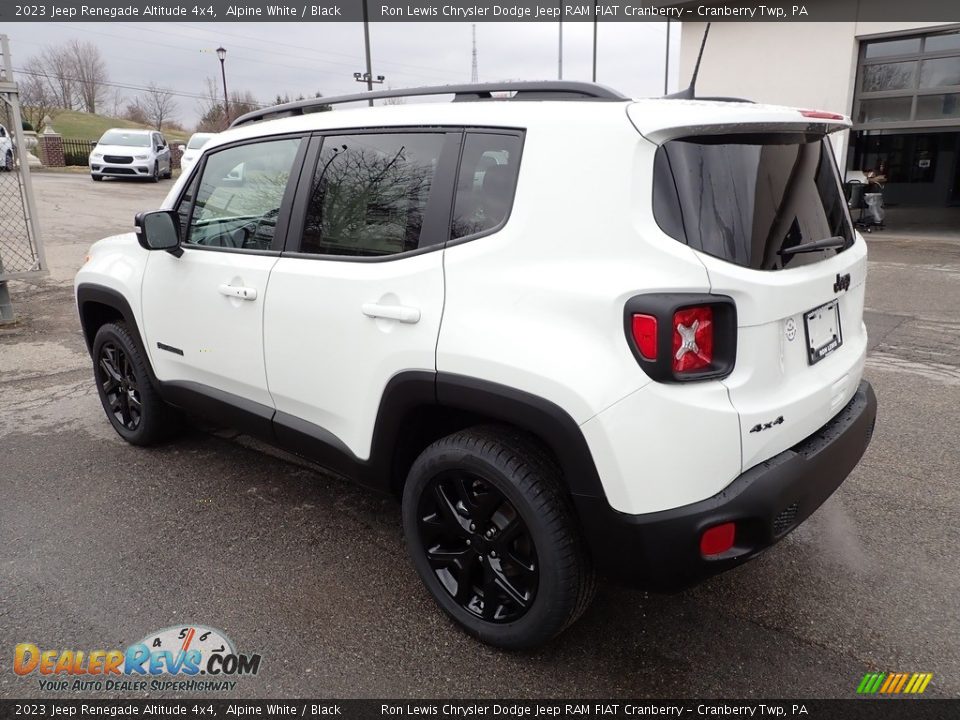 2023 Jeep Renegade Altitude 4x4 Alpine White / Black Photo #3