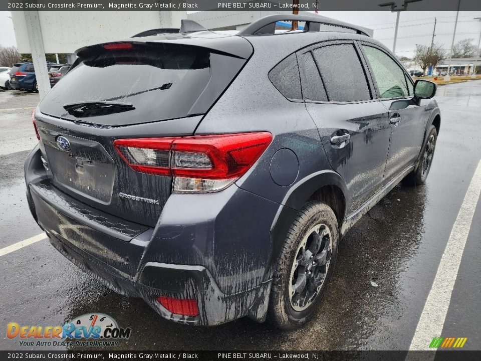 2022 Subaru Crosstrek Premium Magnetite Gray Metallic / Black Photo #4