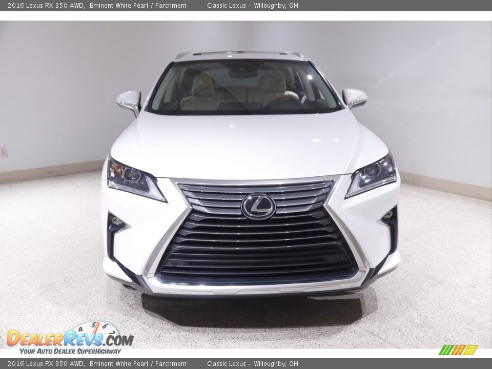 2016 Lexus RX 350 AWD Eminent White Pearl / Parchment Photo #2