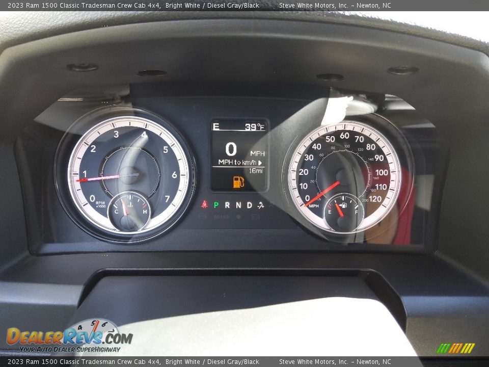 2023 Ram 1500 Classic Tradesman Crew Cab 4x4 Gauges Photo #21