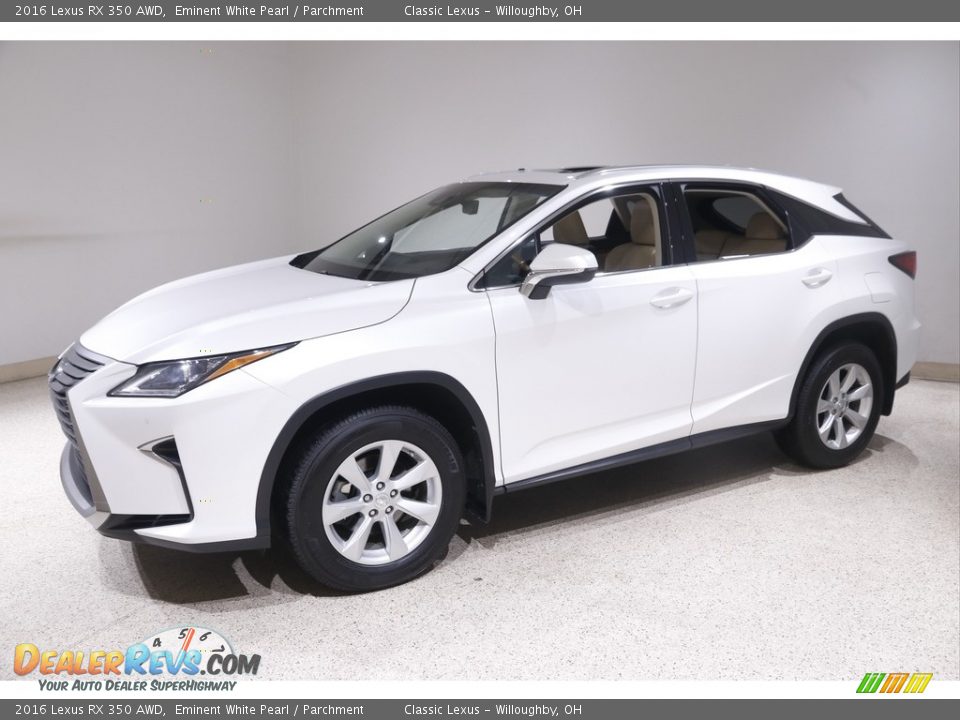 Eminent White Pearl 2016 Lexus RX 350 AWD Photo #3