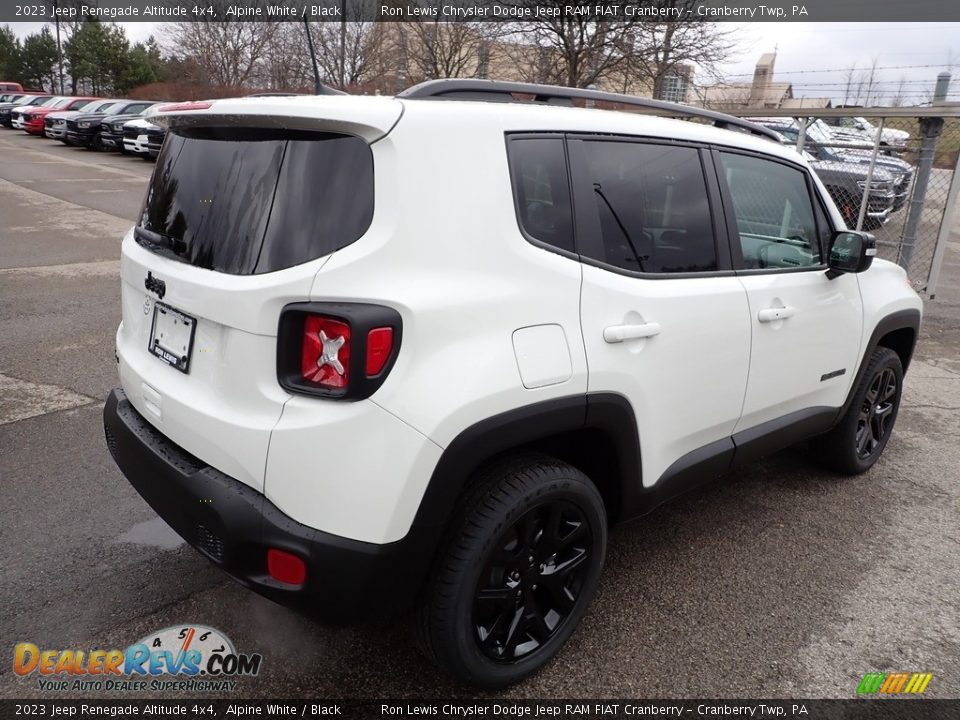 2023 Jeep Renegade Altitude 4x4 Alpine White / Black Photo #5