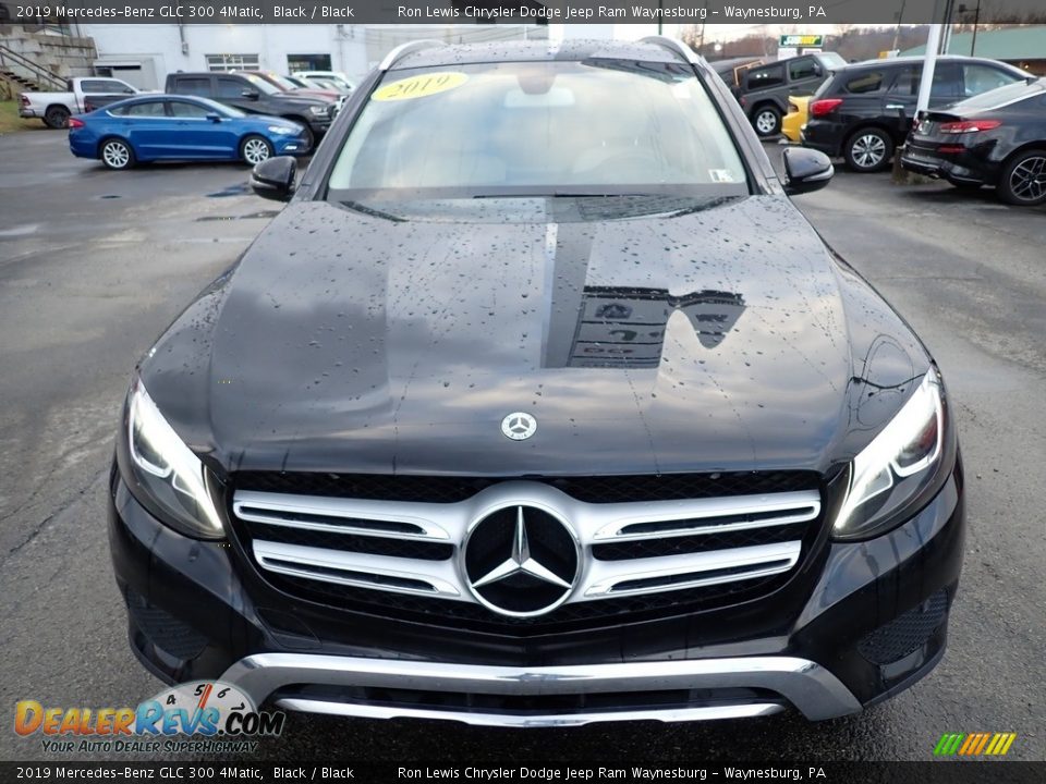 2019 Mercedes-Benz GLC 300 4Matic Black / Black Photo #9