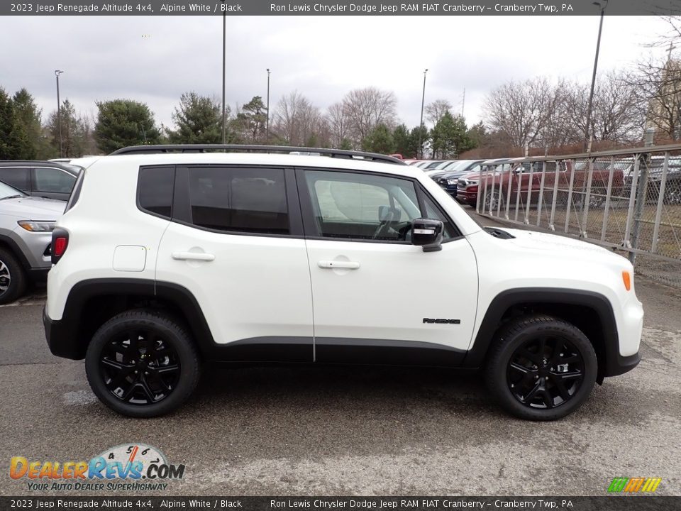 2023 Jeep Renegade Altitude 4x4 Alpine White / Black Photo #6