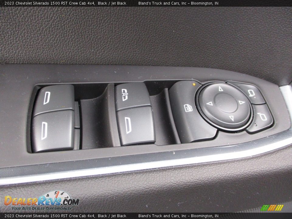 2023 Chevrolet Silverado 1500 RST Crew Cab 4x4 Black / Jet Black Photo #10