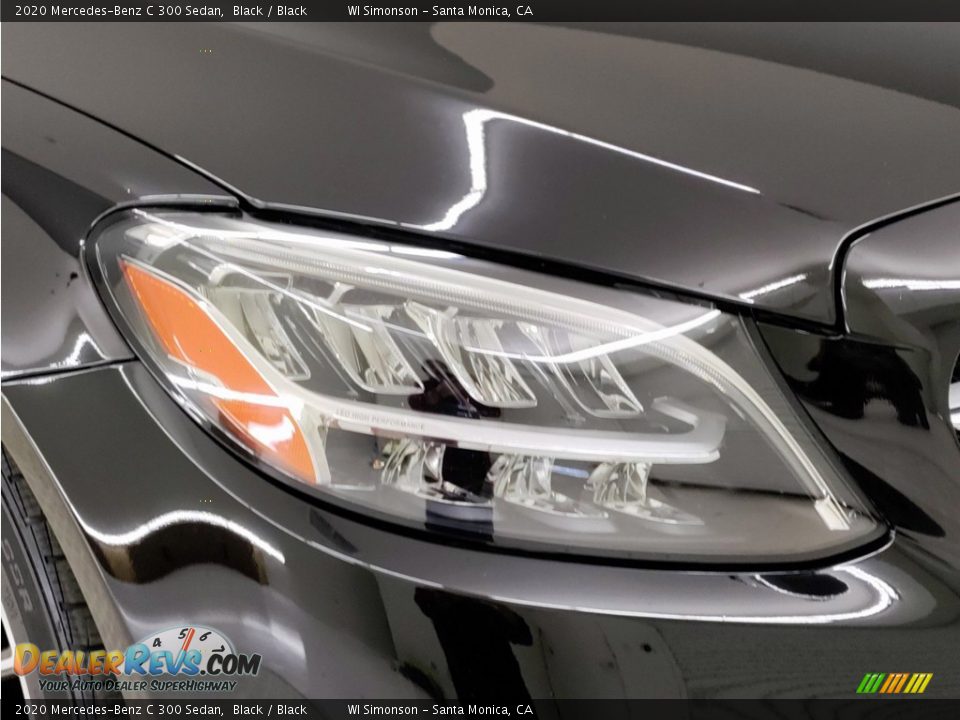 2020 Mercedes-Benz C 300 Sedan Black / Black Photo #3