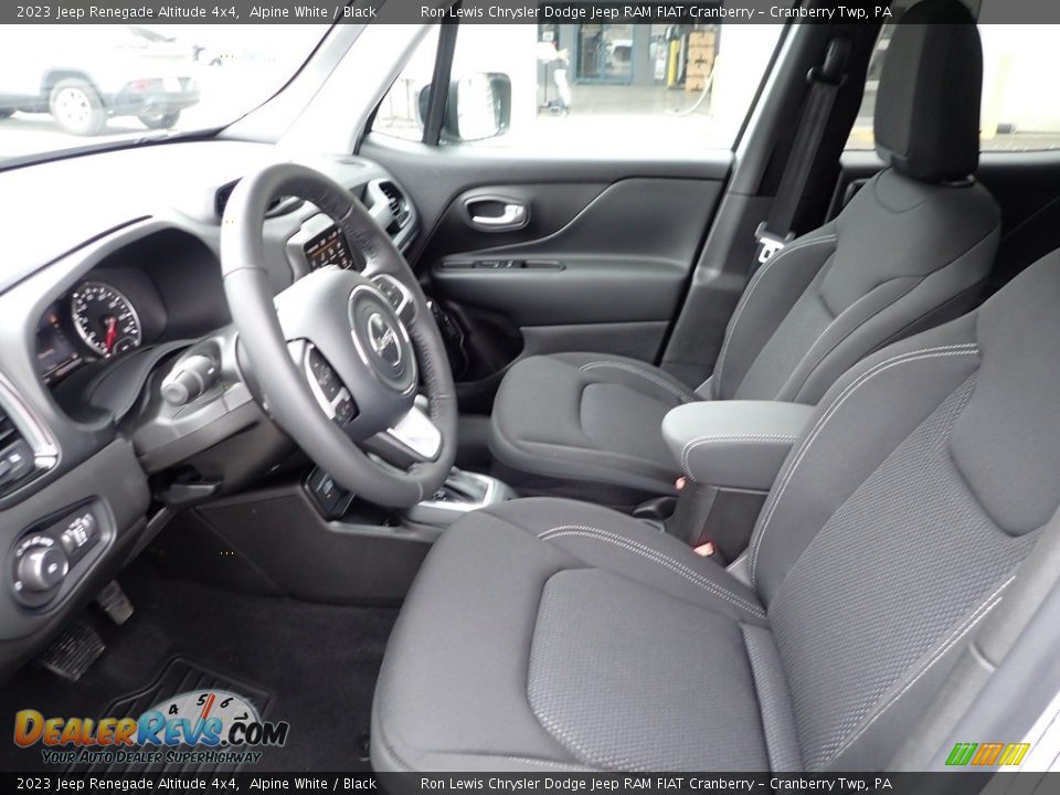 2023 Jeep Renegade Altitude 4x4 Alpine White / Black Photo #13