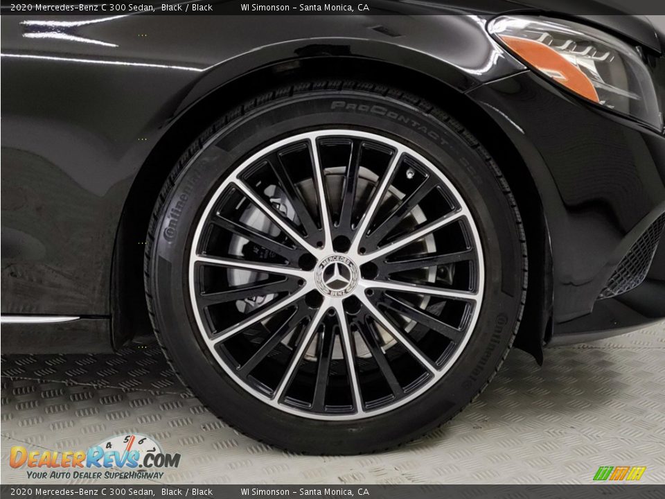 2020 Mercedes-Benz C 300 Sedan Black / Black Photo #4