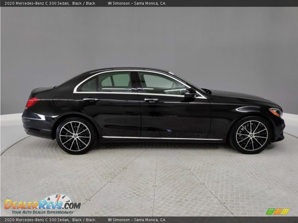2020 Mercedes-Benz C 300 Sedan Black / Black Photo #5