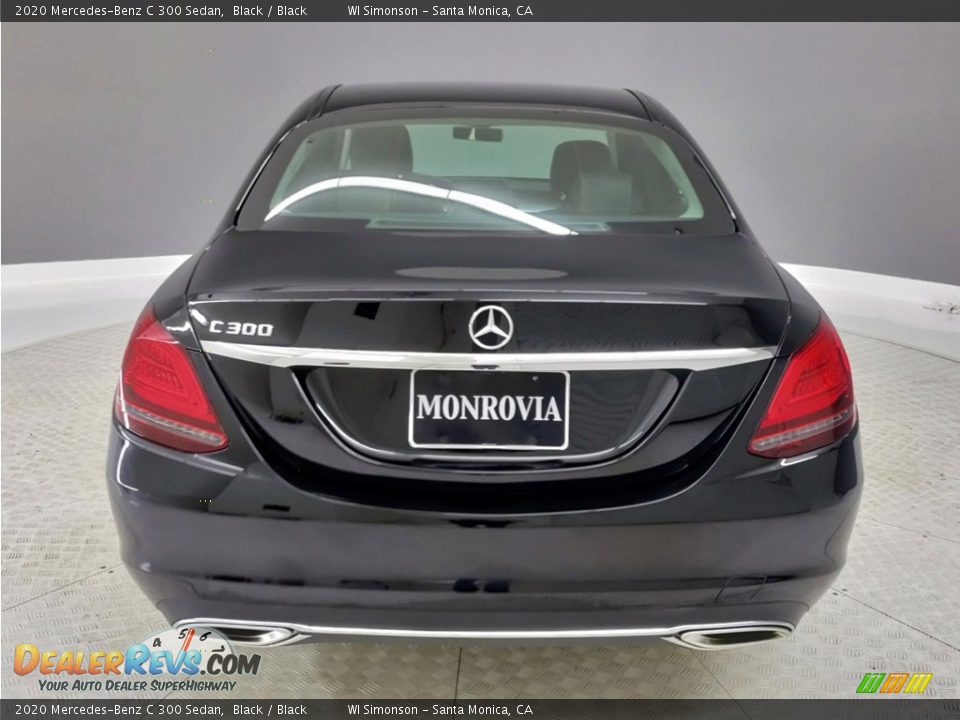 2020 Mercedes-Benz C 300 Sedan Black / Black Photo #7