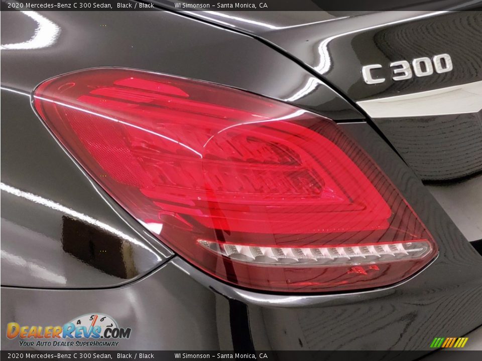 2020 Mercedes-Benz C 300 Sedan Black / Black Photo #8