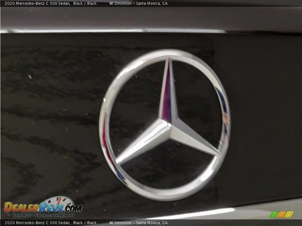 2020 Mercedes-Benz C 300 Sedan Black / Black Photo #9