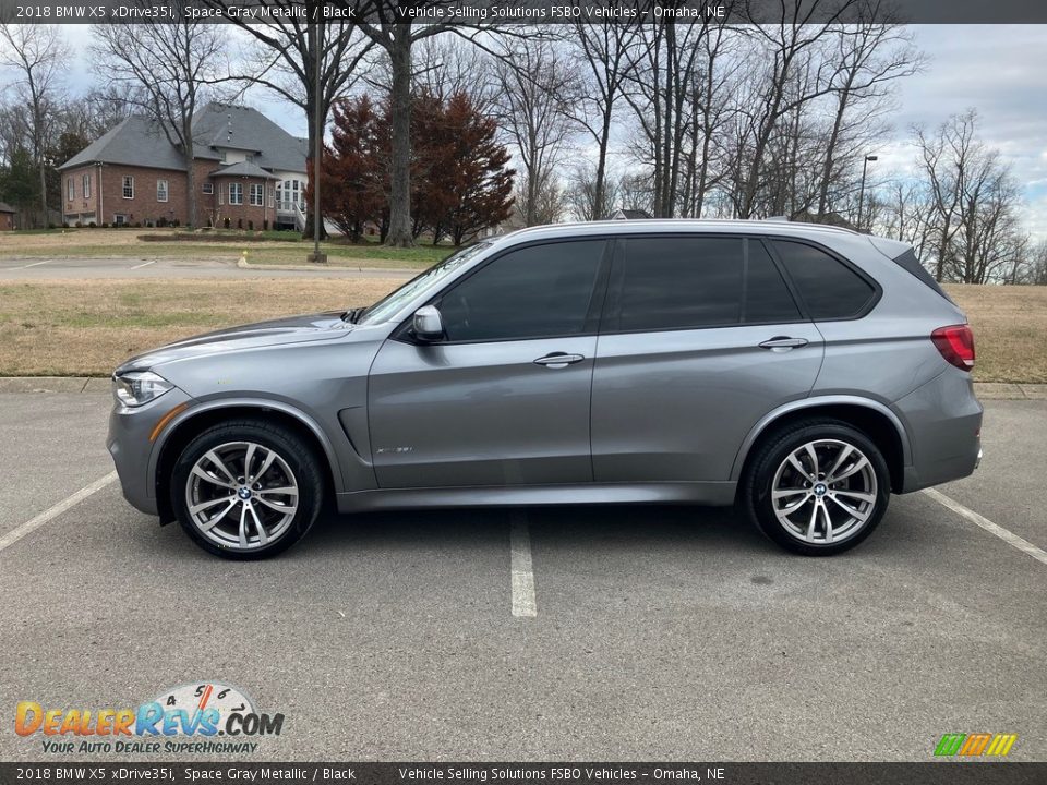 2018 BMW X5 xDrive35i Space Gray Metallic / Black Photo #6