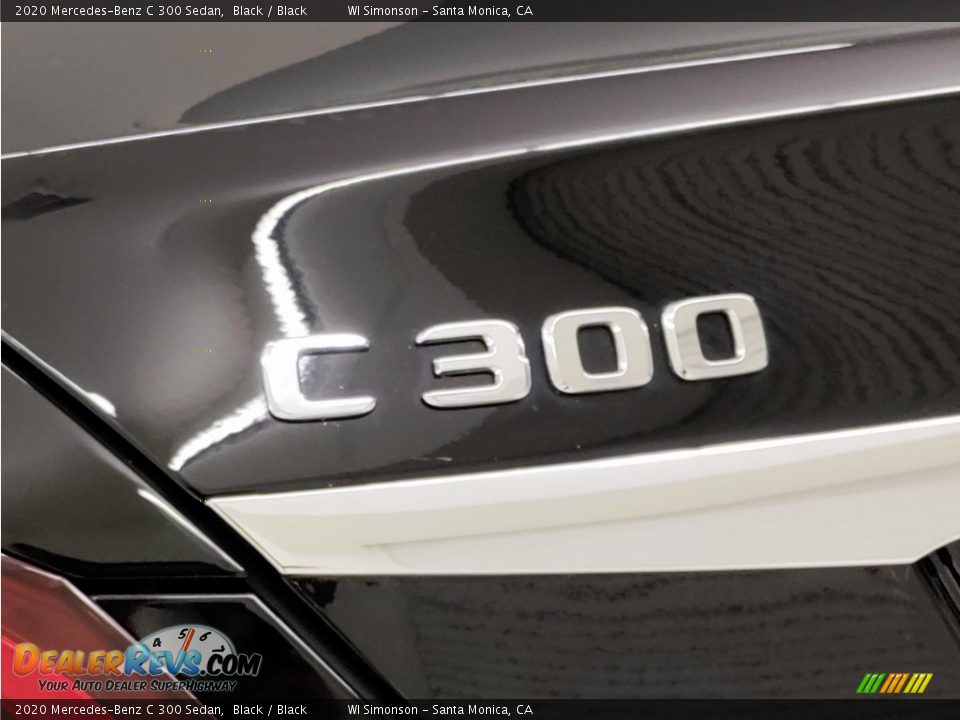 2020 Mercedes-Benz C 300 Sedan Black / Black Photo #10