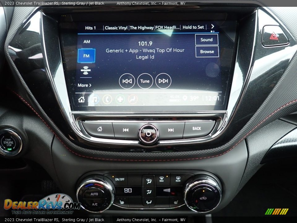 2023 Chevrolet TrailBlazer RS Sterling Gray / Jet Black Photo #20