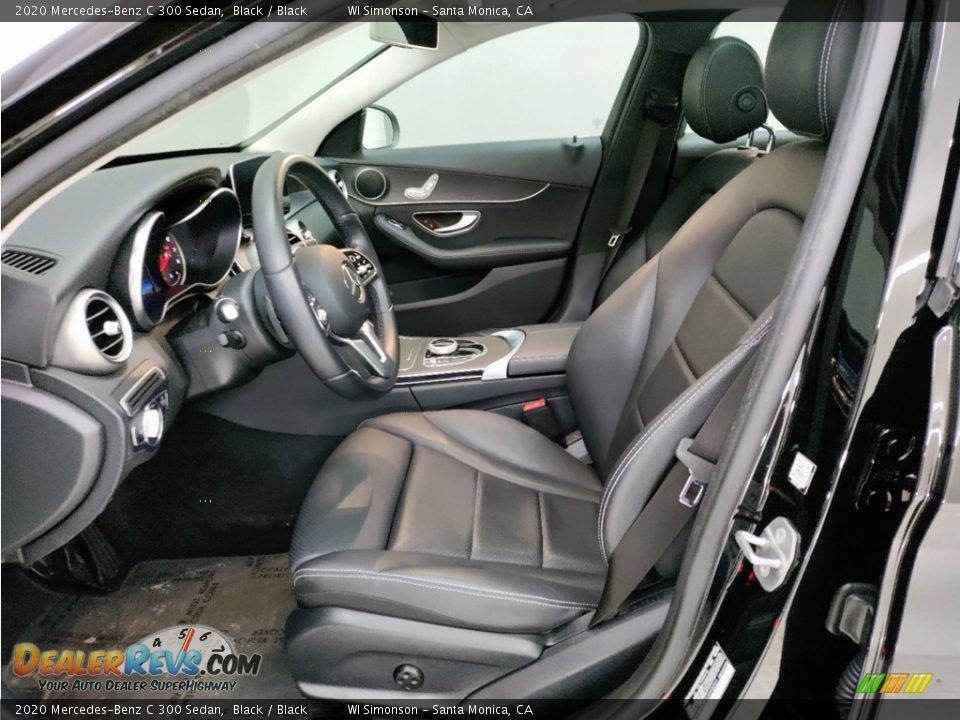 2020 Mercedes-Benz C 300 Sedan Black / Black Photo #12