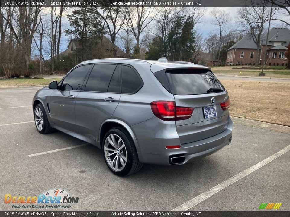 2018 BMW X5 xDrive35i Space Gray Metallic / Black Photo #8