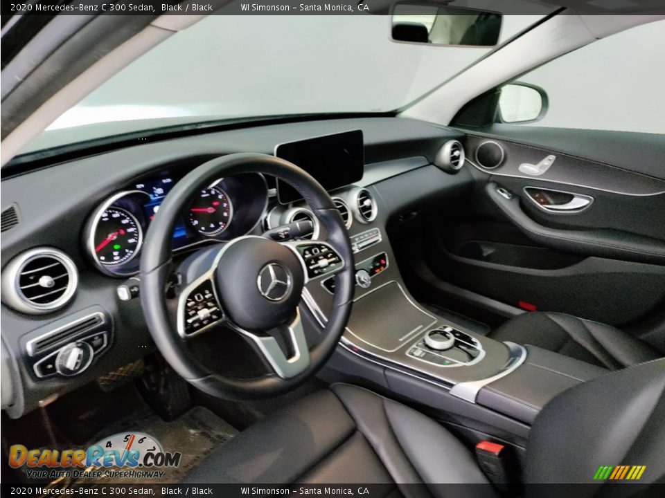 2020 Mercedes-Benz C 300 Sedan Black / Black Photo #13