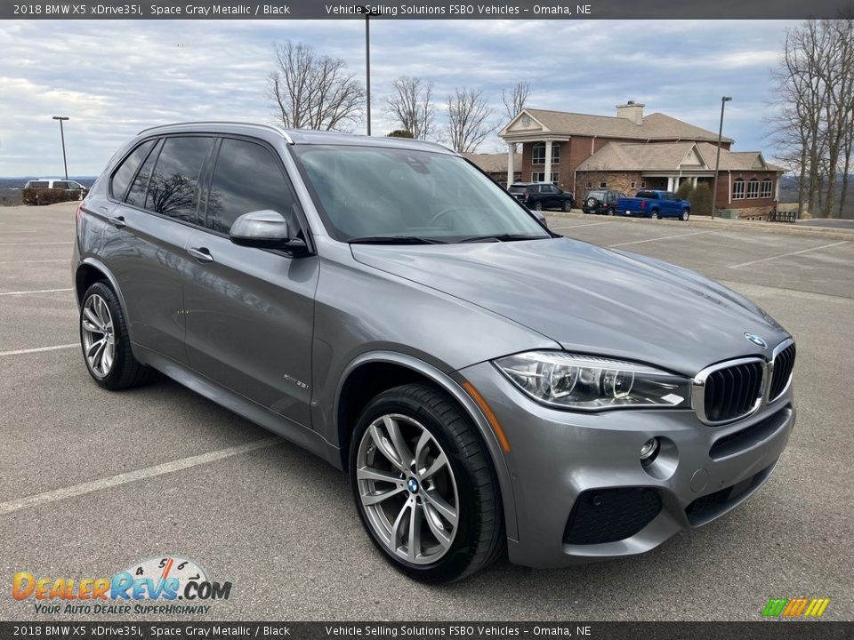 2018 BMW X5 xDrive35i Space Gray Metallic / Black Photo #9