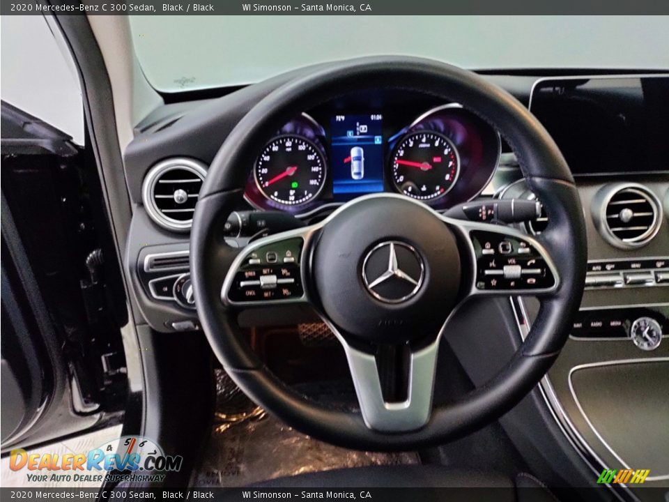 2020 Mercedes-Benz C 300 Sedan Black / Black Photo #15