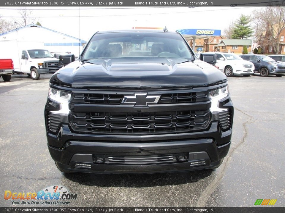 2023 Chevrolet Silverado 1500 RST Crew Cab 4x4 Black / Jet Black Photo #25