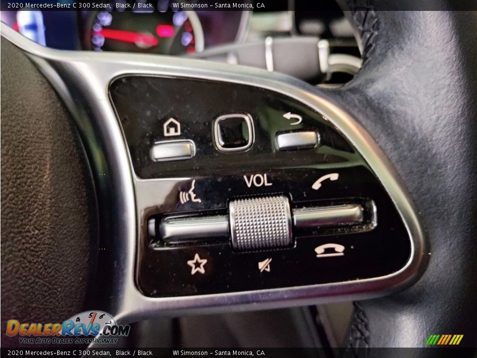 2020 Mercedes-Benz C 300 Sedan Black / Black Photo #17