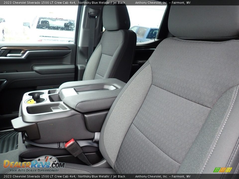 2023 Chevrolet Silverado 1500 LT Crew Cab 4x4 Northsky Blue Metallic / Jet Black Photo #11