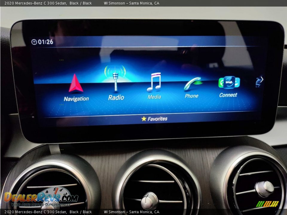2020 Mercedes-Benz C 300 Sedan Black / Black Photo #21